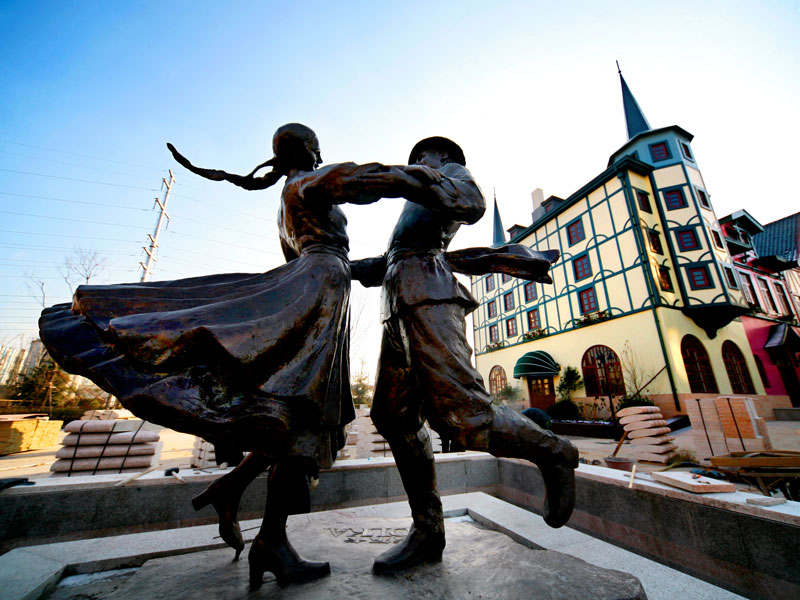 波尔卡小镇网点外观